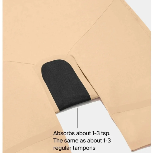 KNIX Leakproof High Rise Shaper Shorts Sola Brown color size XL - Picture 8 of 10